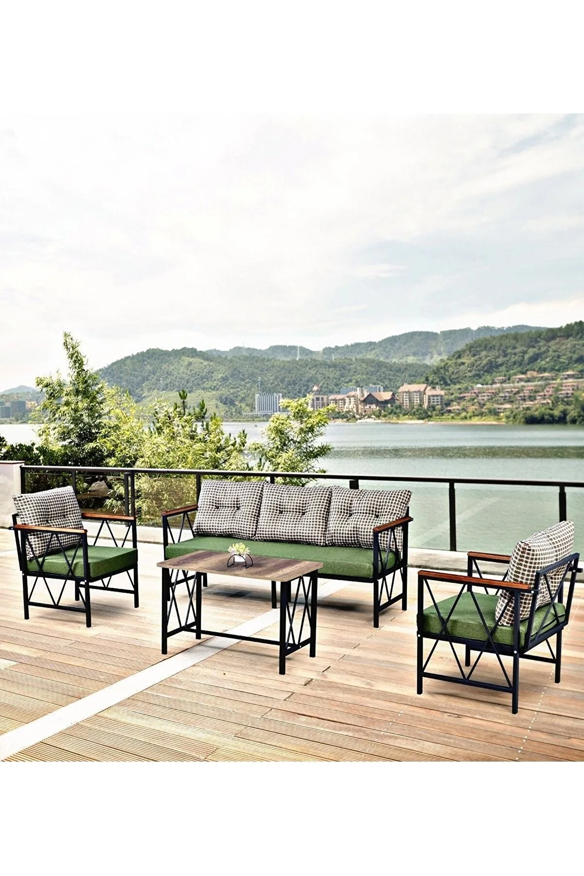 3+1+1 Balkon, Bahçe, Cafe Mobilyası