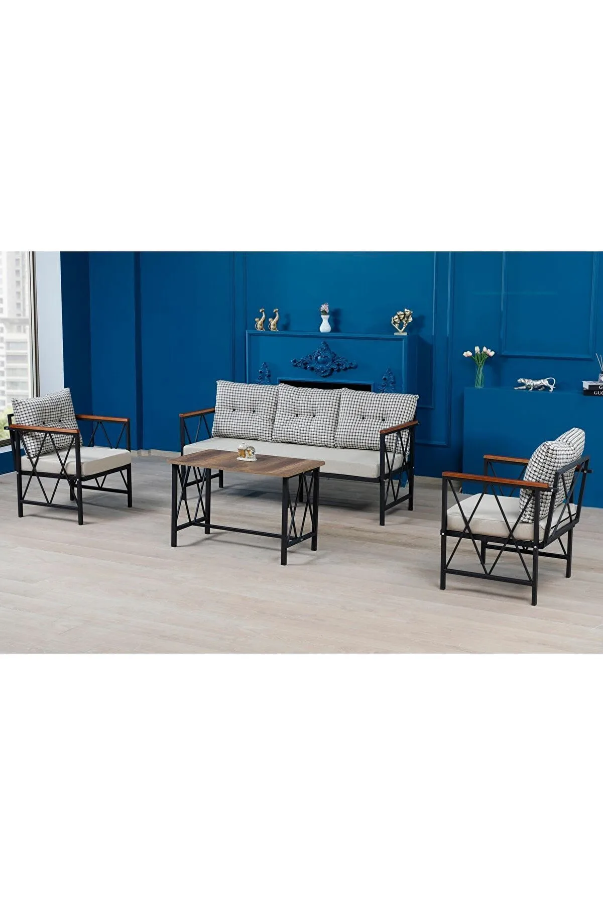 3+1+1 Balkon, Bahçe, Cafe Mobilyası 7
